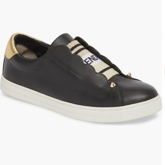Fendi Shoes - FENDI Rockoclick Slip-On Sneaker Size EU36 / 5.5-6